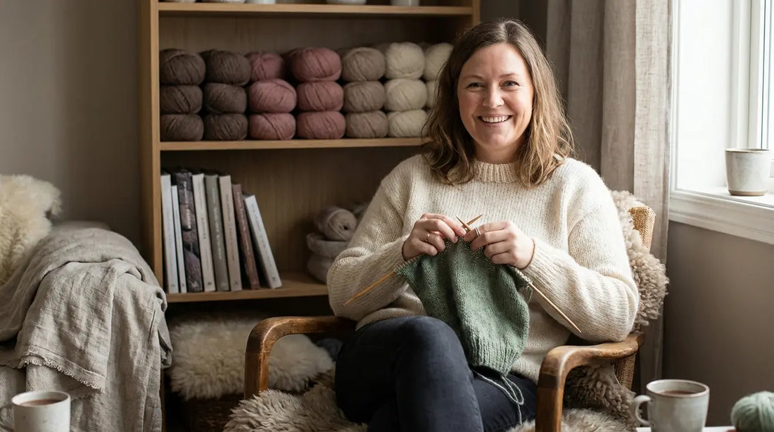 Slik er en strikkeoppskrift bygget opp – Inger Lises Enkle Guide!