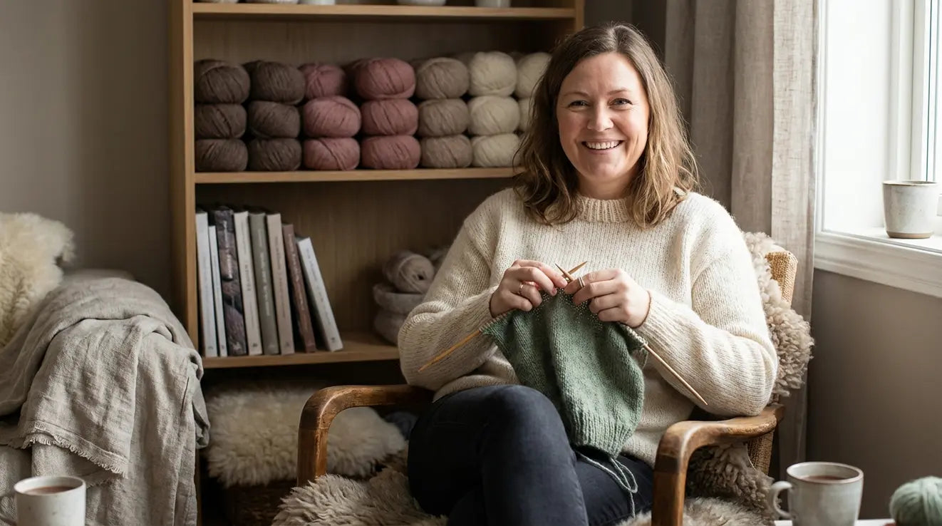 Slik er en strikkeoppskrift bygget opp – Inger Lises Enkle Guide!