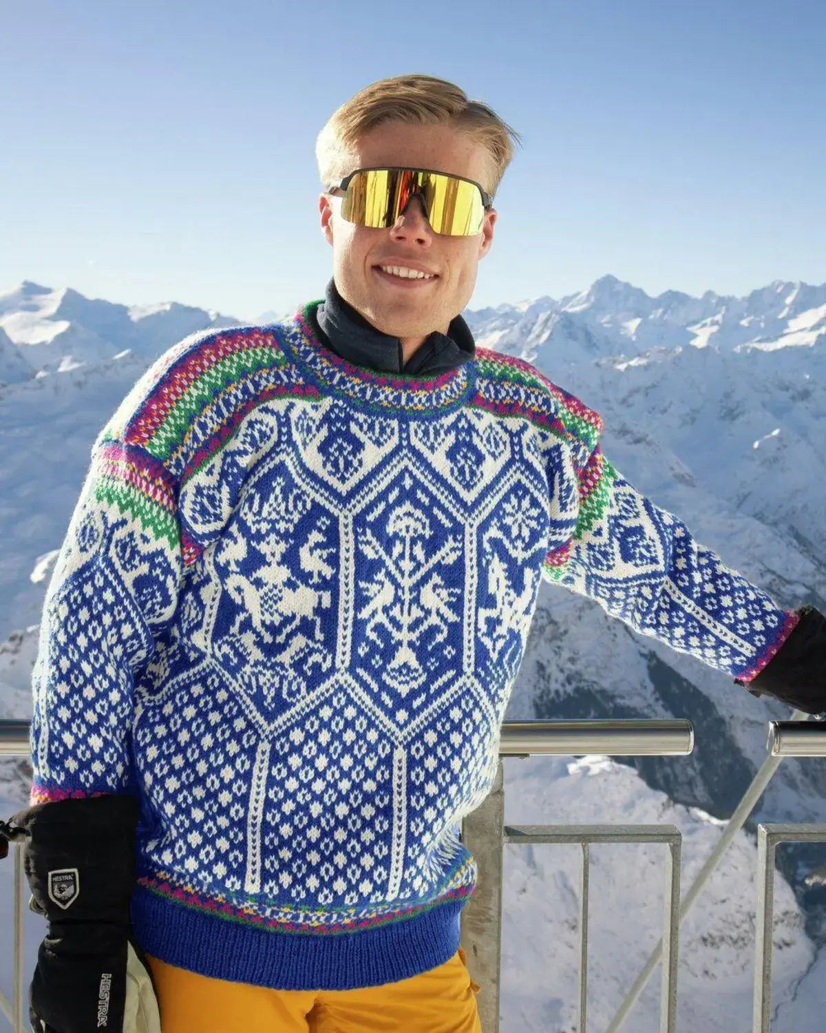 Lillehammer'94 Genser, Kongeblå