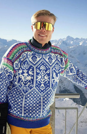 Lillehammer'94 Genser, Kongeblå