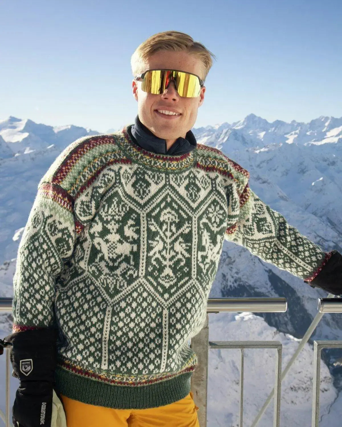 Lillehammer'94 Genser, Armygrønn
