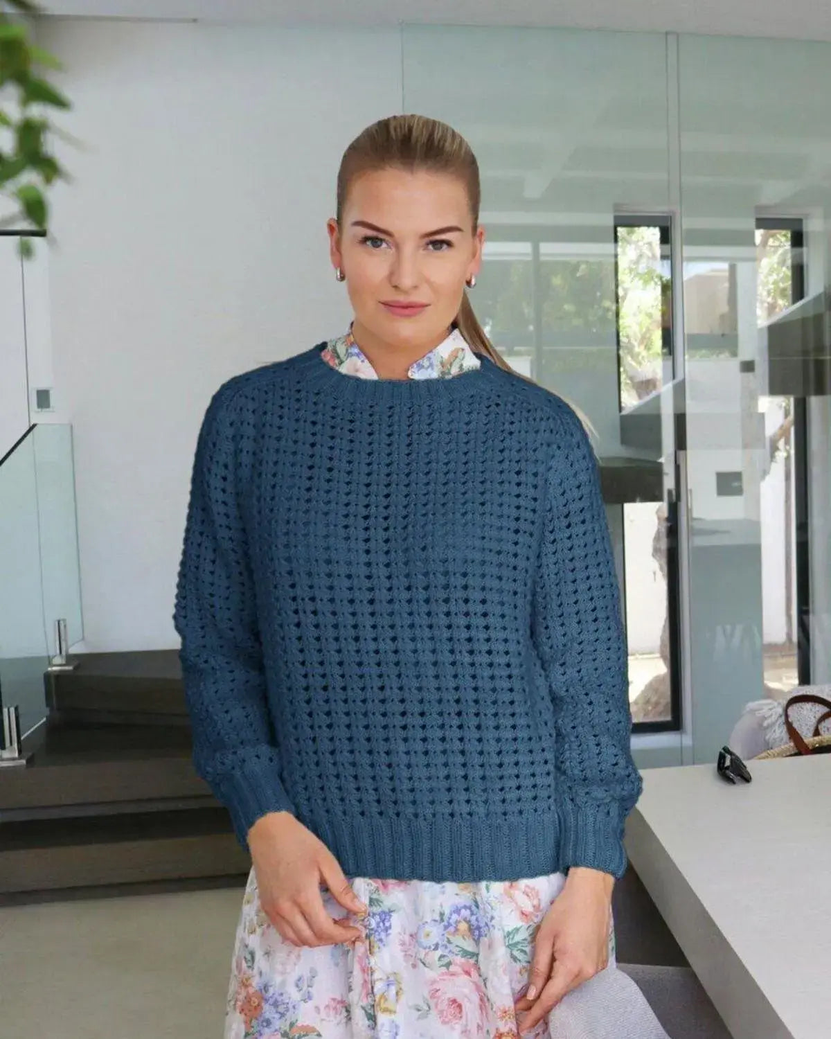 Mesh Genser, Denim