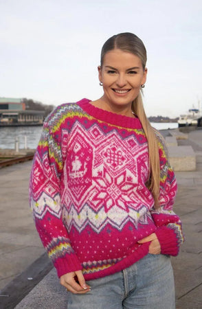Trondheim 2025 Genser, Pink