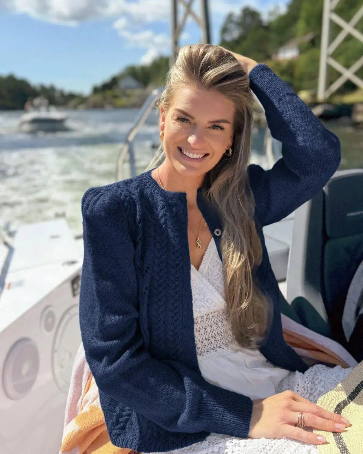 Tresser Cardigan, Marine