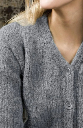 Akaia Chunky Jakke, Gråblå