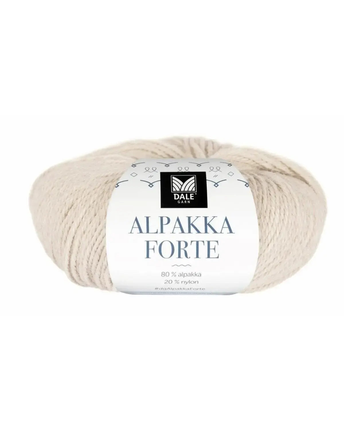 Alpakka Forte - 701 Lattebeige melert