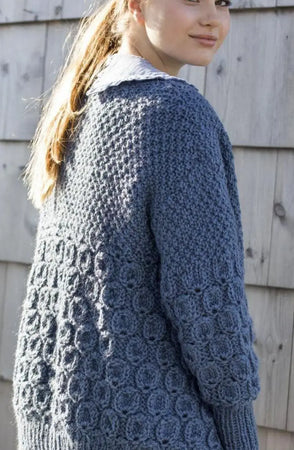 Anna Jakke, Jeansblå