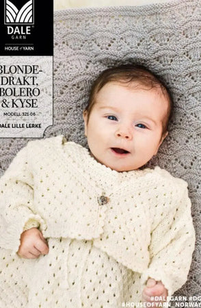 Blondedrakt, Bolero og Kyse, Ubleket Hvit