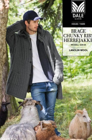 Brage Chunky Ribs Herrejakke