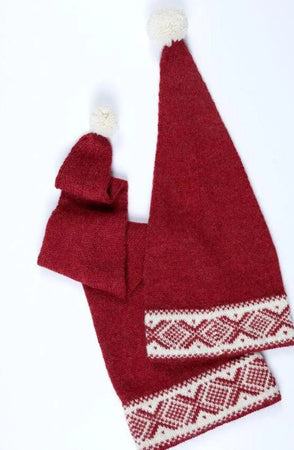 Cortina Kids Langnisselue, Rød