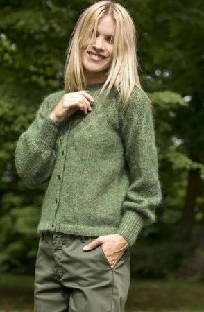 Créme Jakke, Grønn