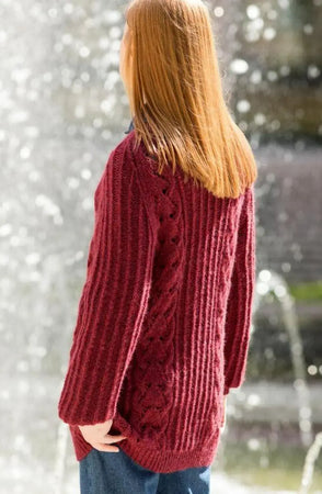 Eline Cardigan, Vinrød