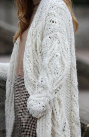 Ella 3/4-Jakke, Natur