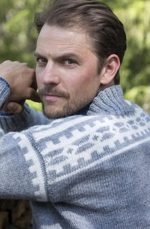 Fjols til Fjells Retro VM Genser, Grå