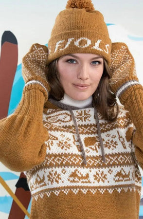 Fjols til Fjells Votter, Gul