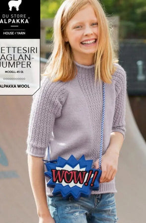 Flettesiri Raglanjumper