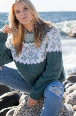 Honeysuckle Genser, Grønntoner