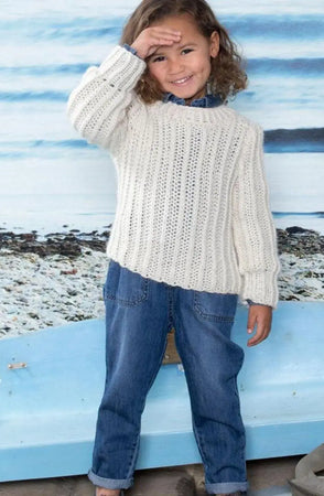 Ingrid Kids Genser, Natur
