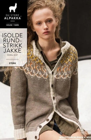 Isolde Rundstrikk Jakke