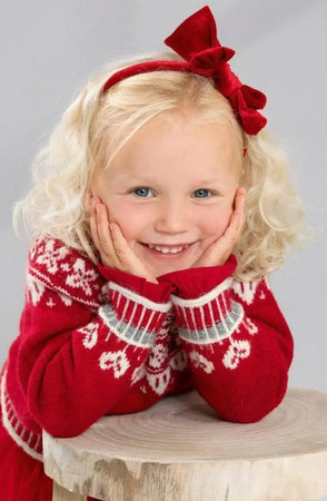 Julehjerte Genser, Rød