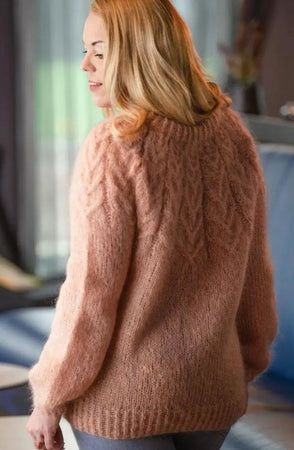 Kadrella Genser, Beige Rose