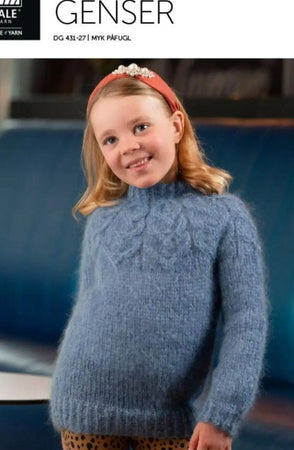 Kadrella Genser, Lys Denim