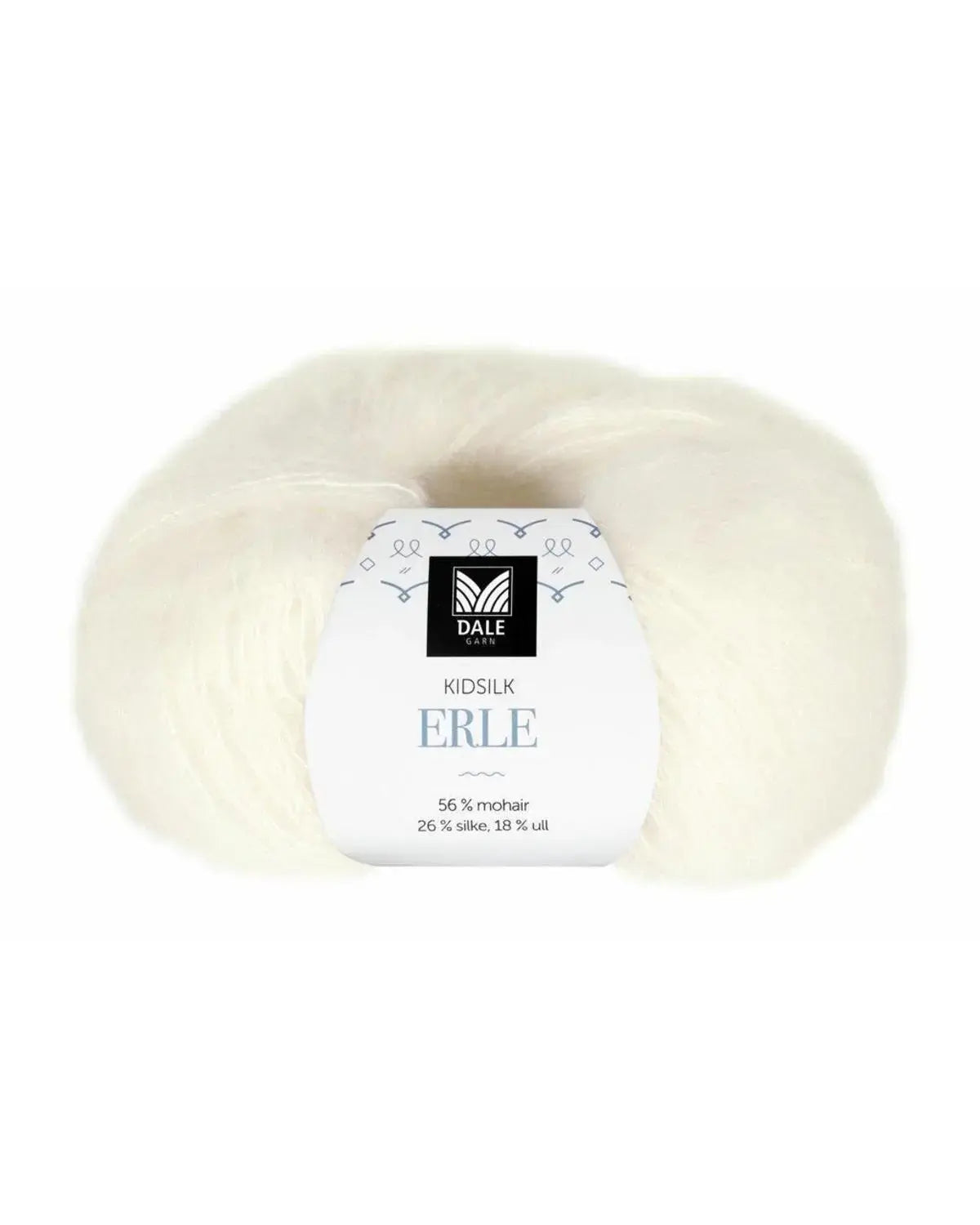 Kidsilk Erle - 0020 Ubleket hvit