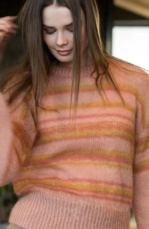 Kihra Waves Genser, Rose