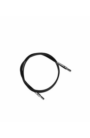 KnitPro Løse vaiere 360, svart - 1 mm x 80 cm