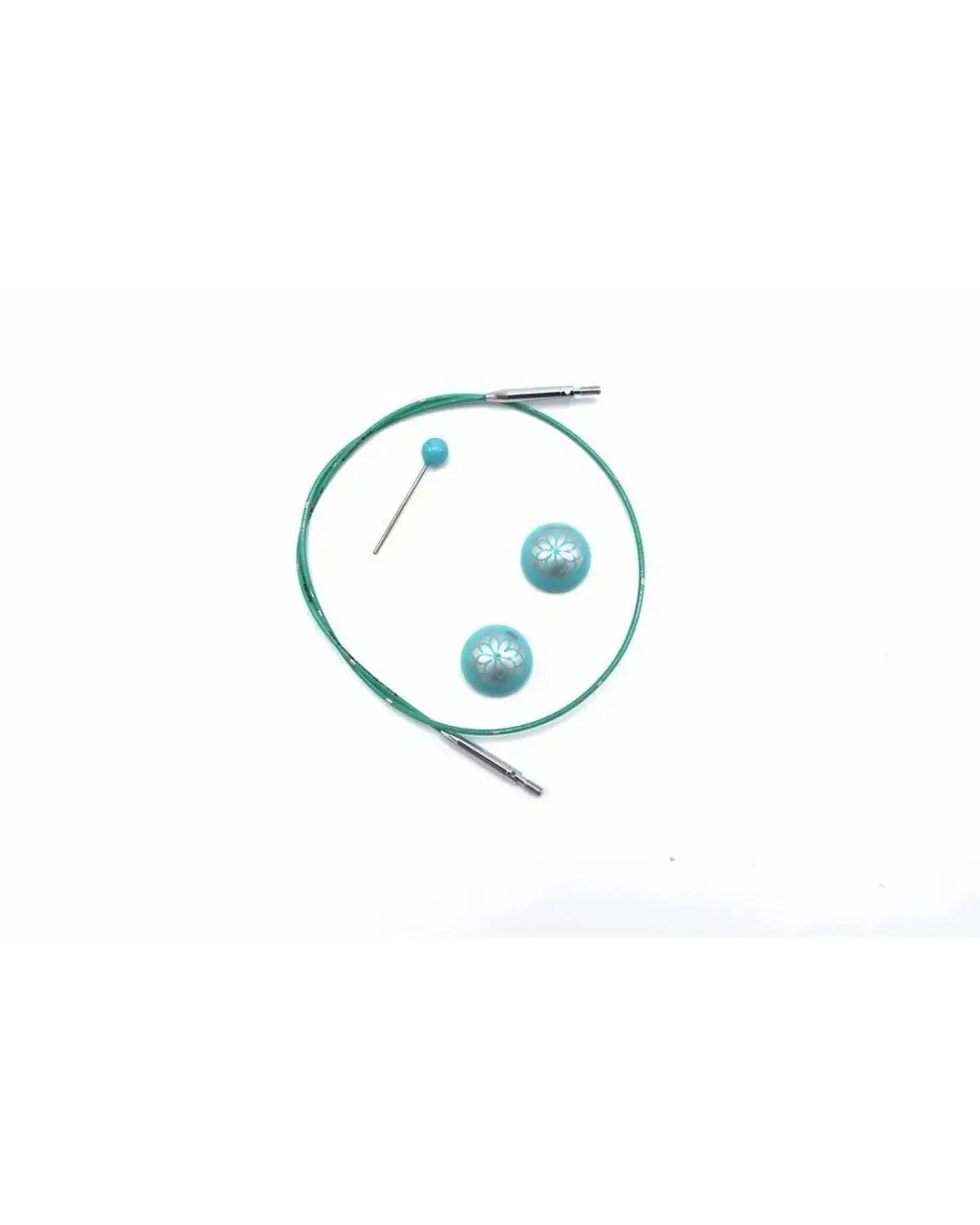 KnitPro Mindful Løse vaiere 360 grader - 1 mm x 50 cm