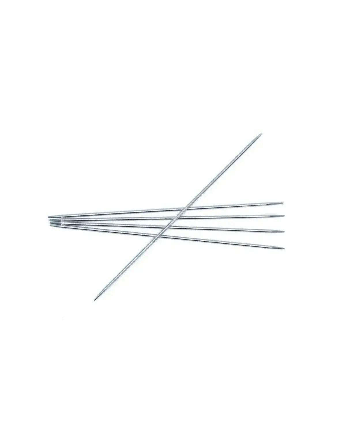 KnitPro Nova Metal strømpepinner - 2 mm x 15 cm