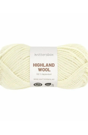 Knittersbox Highland Wool - 201 Cauliflower