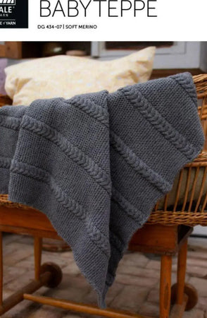 Mats og Mina Babyteppe, Grå