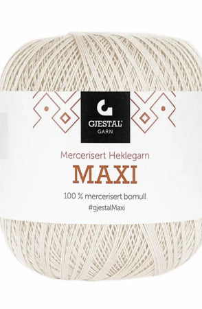 Maxi Heklegarn - 100 Natur