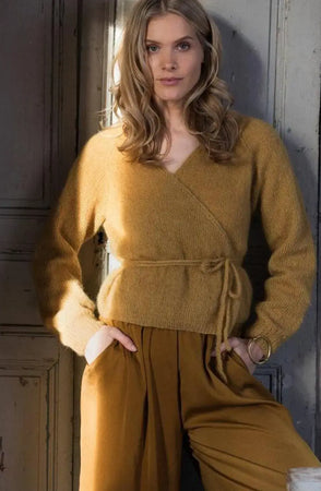 Moor Omslagsjakke, Honninggul