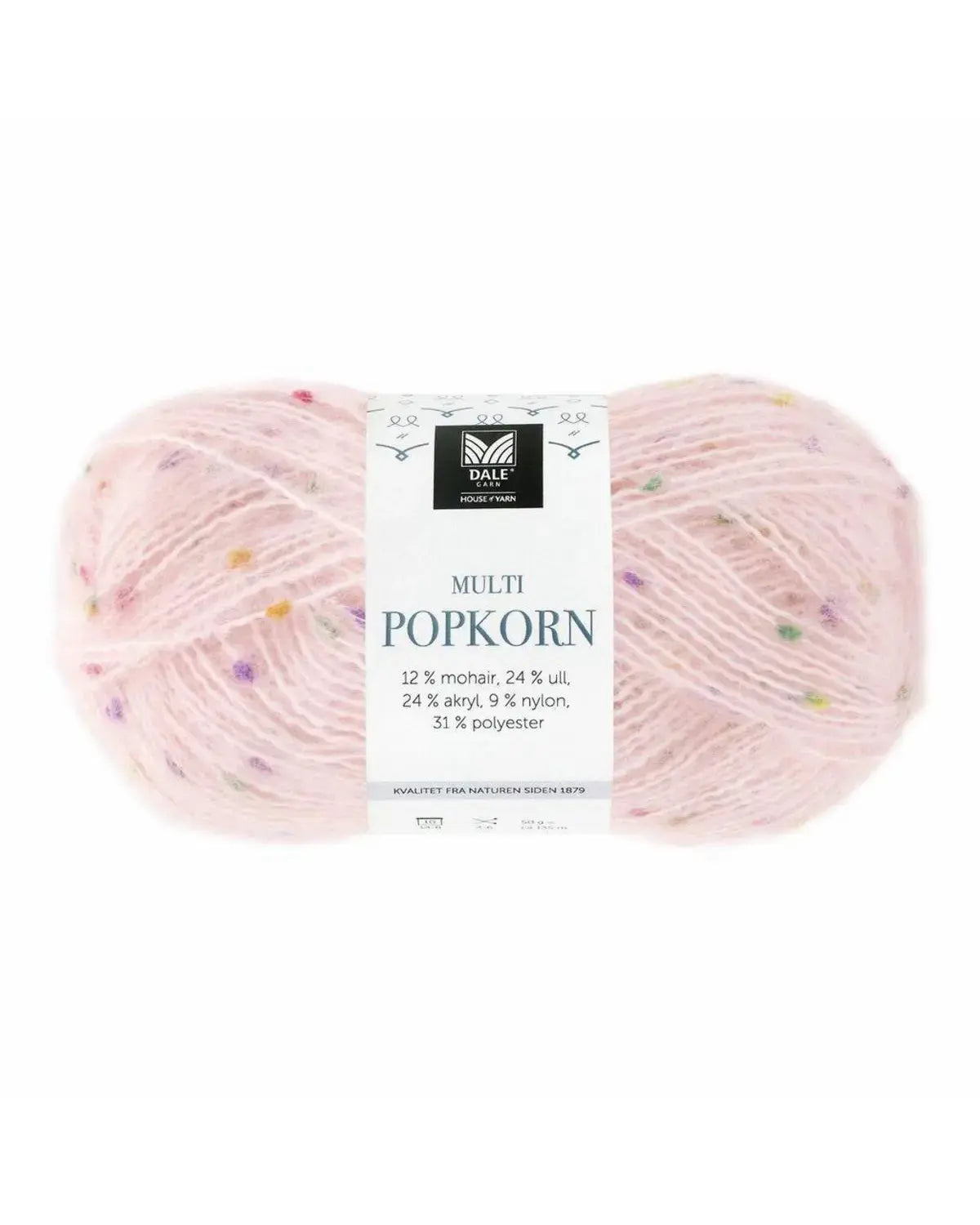 Multi Popkorn - 504 Lys rosa