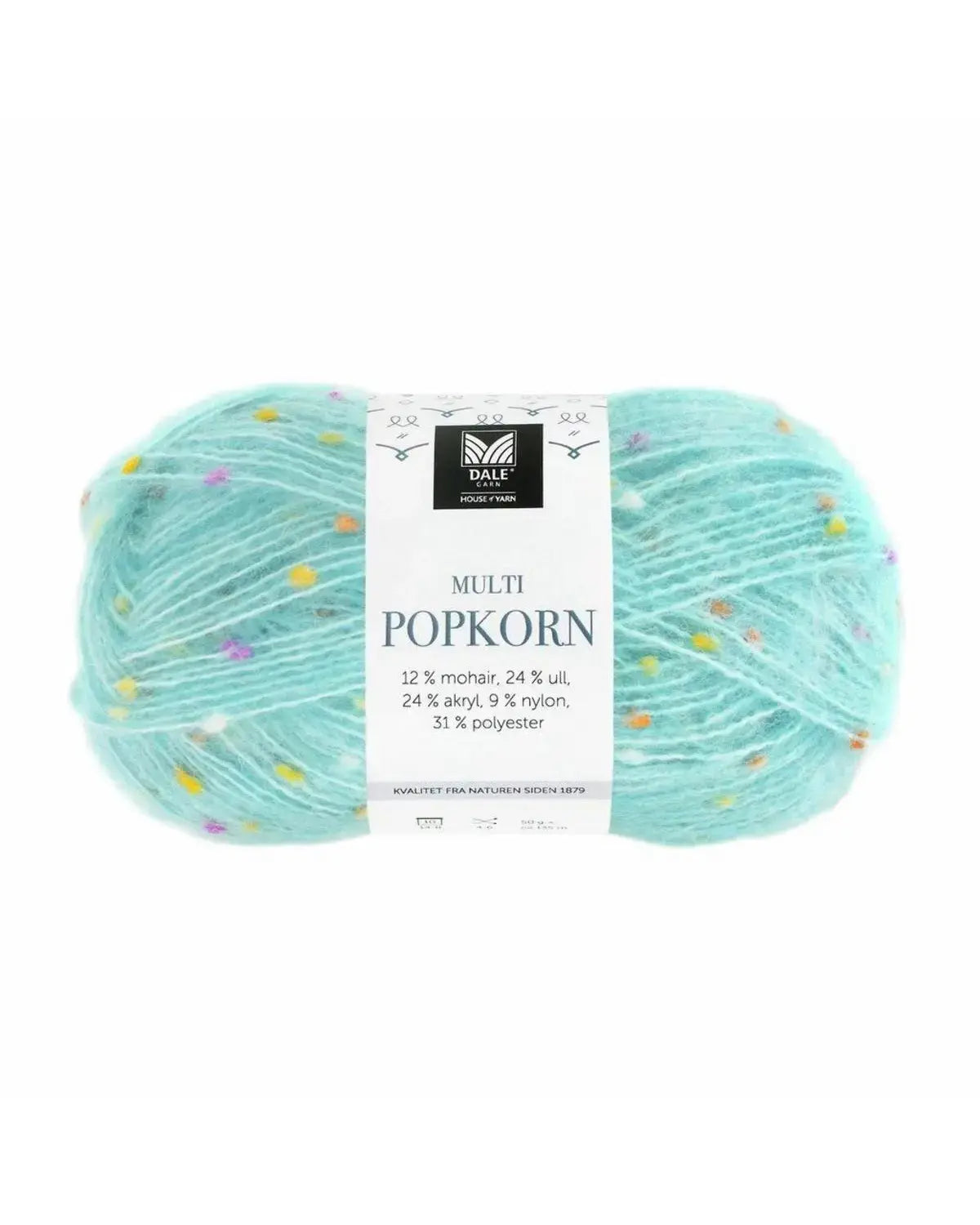 Multi Popkorn - 507 Lys turkis