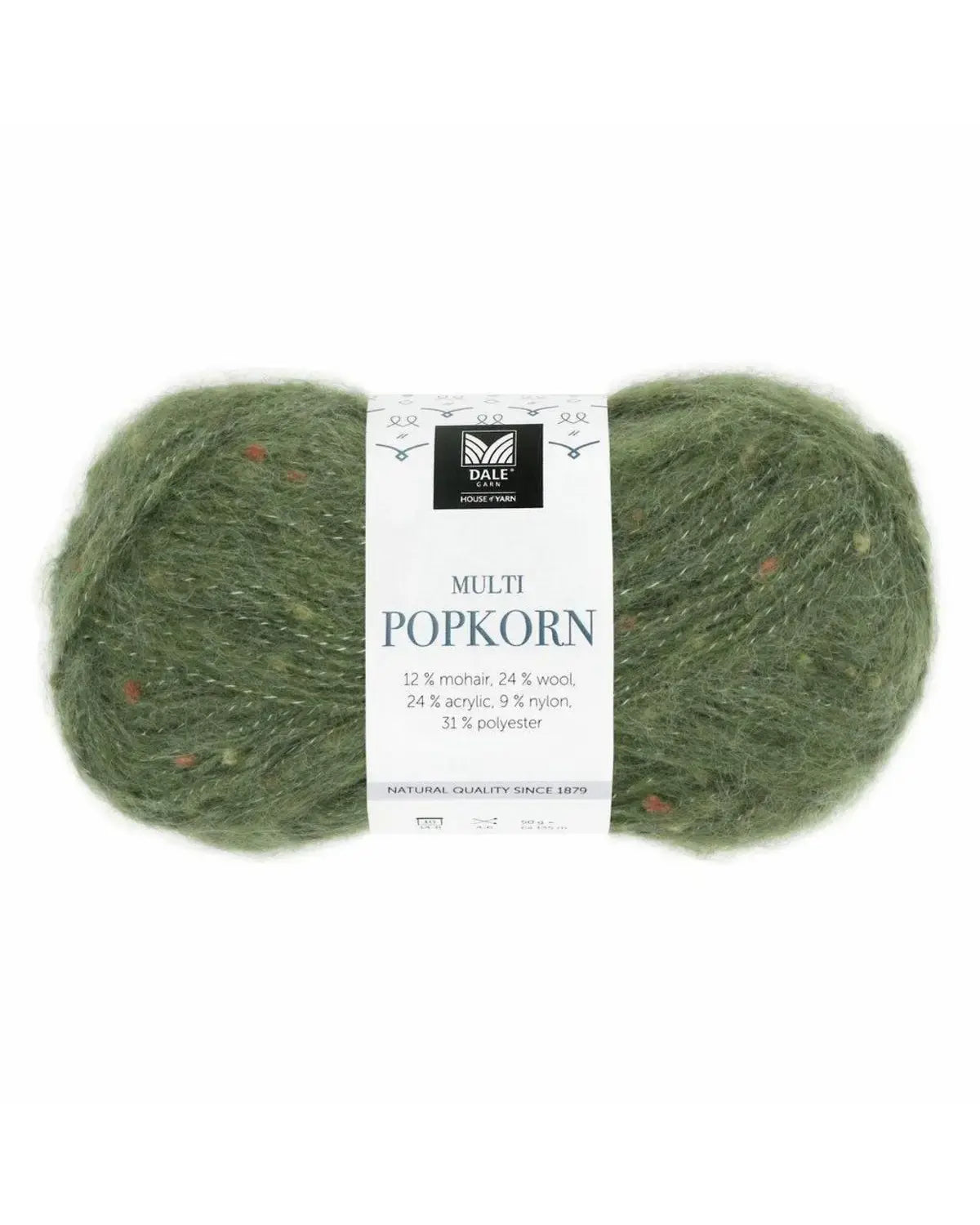 Multi Popkorn - 512 Armygrønn