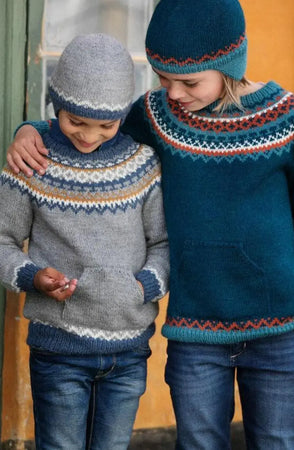 Nikko Genser og Lue, Blågrønn