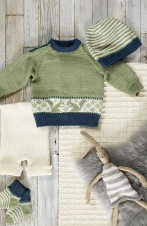 Nøtteliten Babysett, Jadegrønn