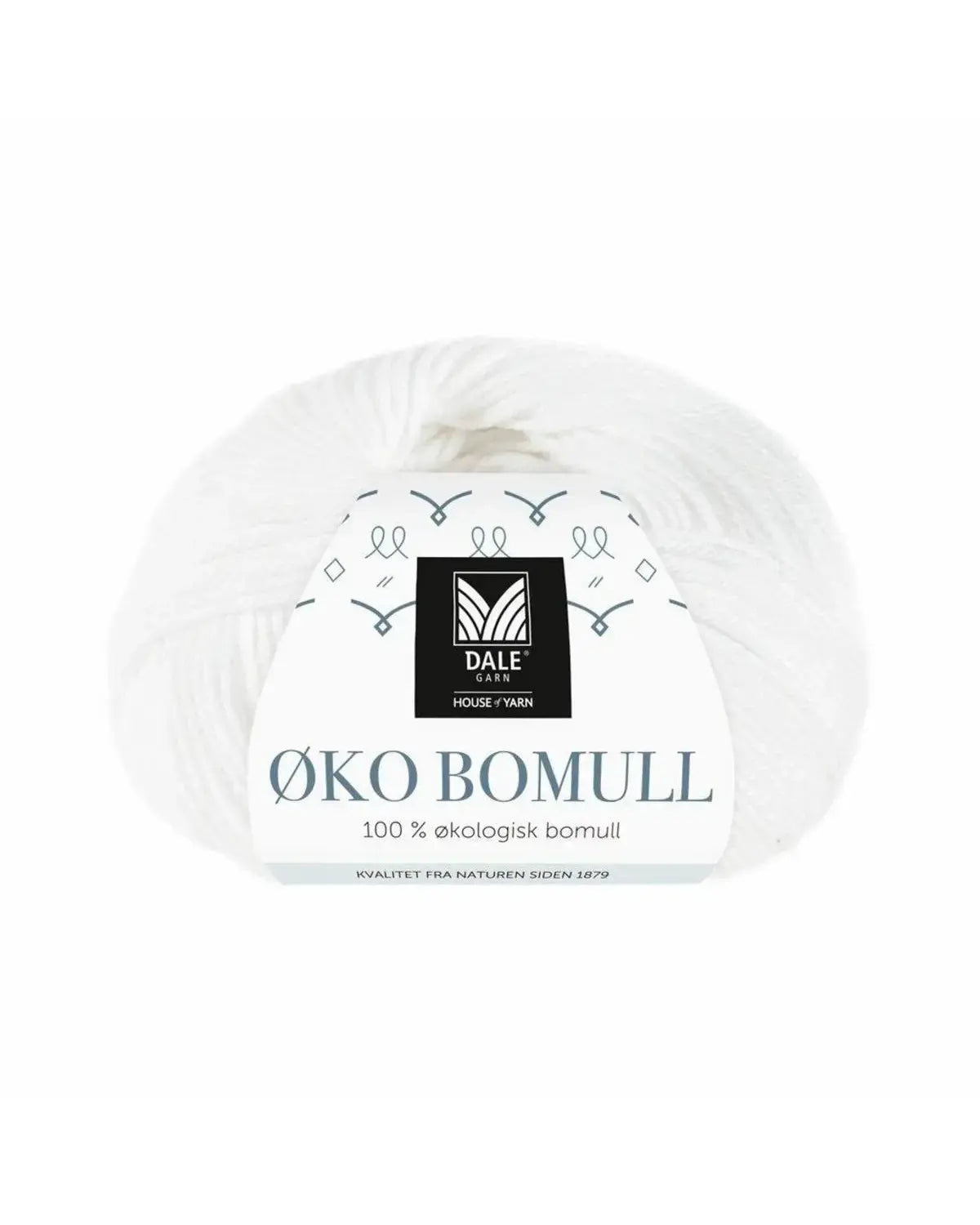 Øko Bomull - 301 Hvit