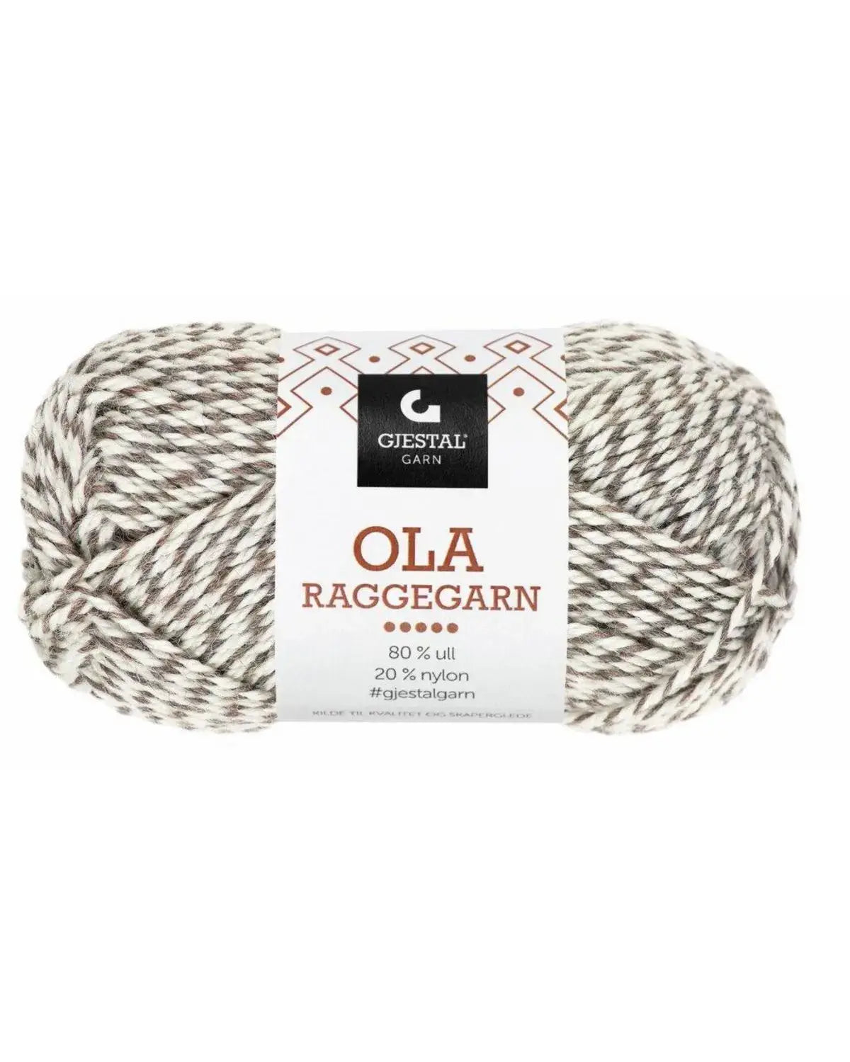 Ola Raggegarn - 705 Natur/brun