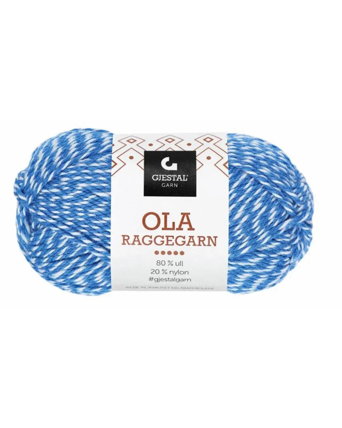 Ola Raggegarn - 708 Blå/natur