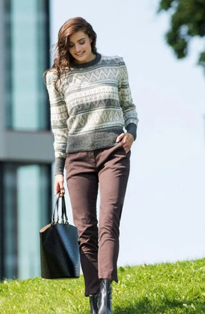 Porcelain Genser, Beige