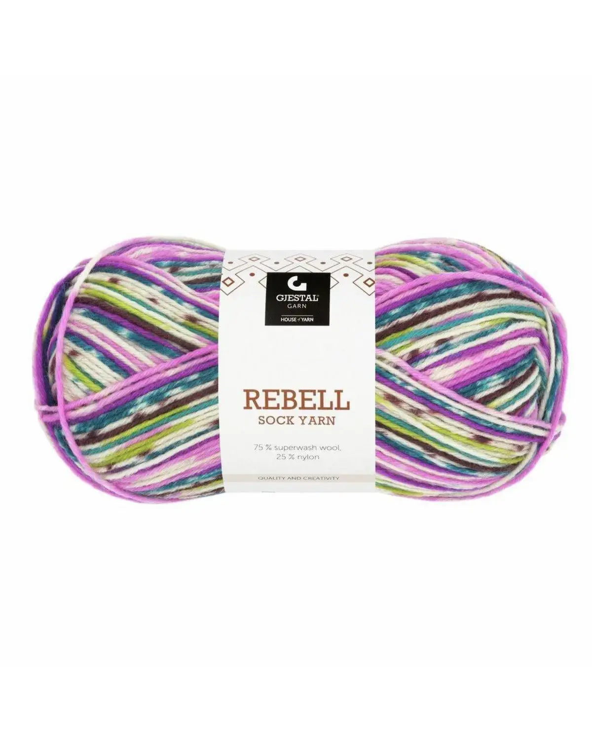 Rebell - 9402 Rosa/Blå print