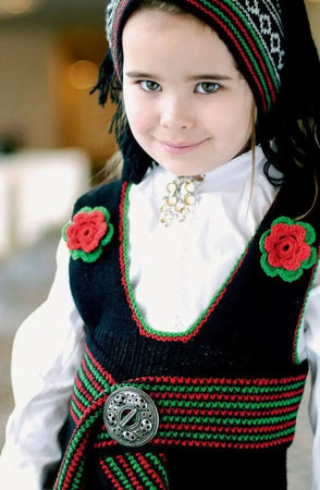 Setesdal Festdrakt, Jente