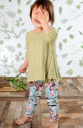 Silje Sløyfetunika, Blekgul