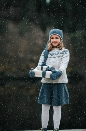 Snurreskjørt Barn, Blå