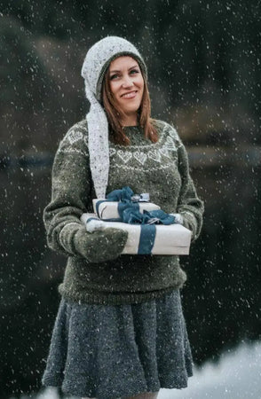 Snurreskjørt til Voksen, Mørk Grå