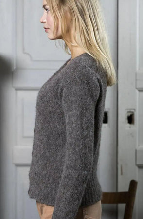 Tynn Akaia Jakke, Mørk Gråbrun